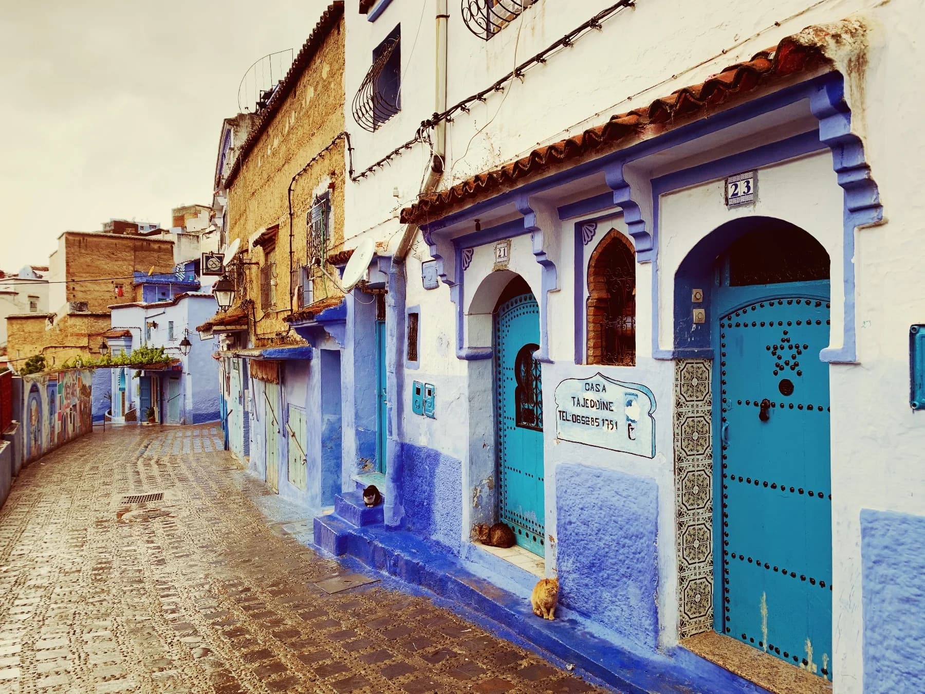 Blue streets of Chefchaouen
