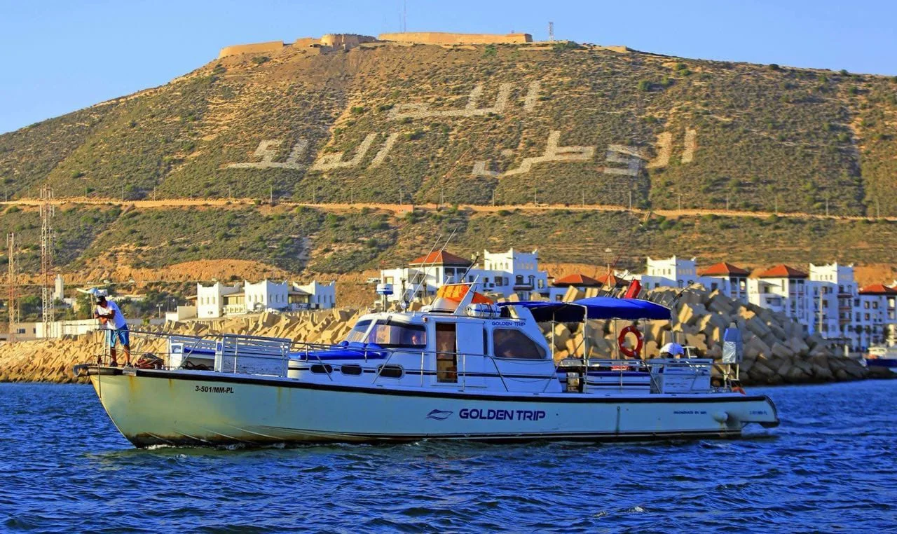 Agadir, Morocco destination travel view